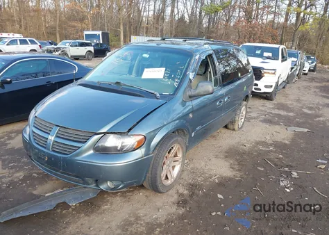 2007 Dodge Grand Caravan Sxt from USA, damaged, VIN 2D4GP44L97R355578